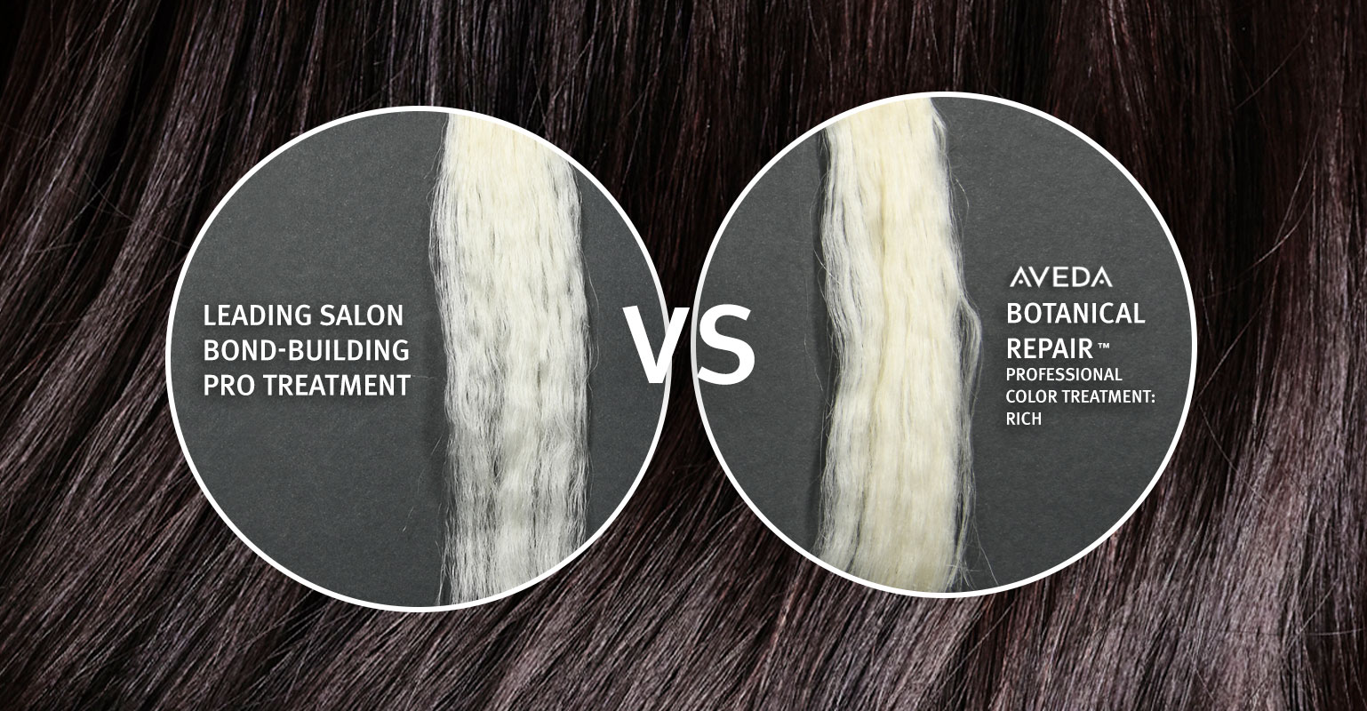 See the results of our extreme test using botanical repair professional color treatment: rich