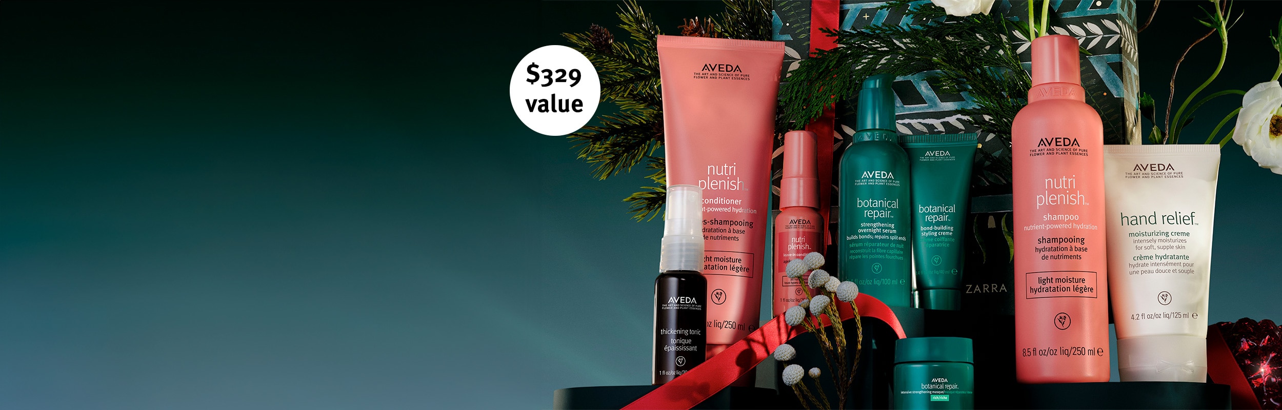 Aveda’s ultimate hair & body care essentials gift set​ - Worth $329, yours for $105 