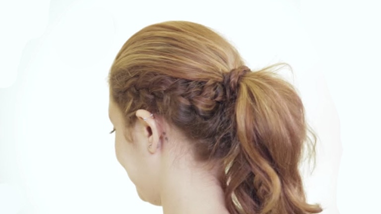 Click on video demonstrate about Hair styling - 3 hair style updos with braids